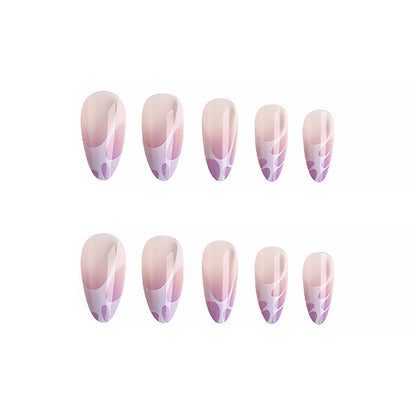 Elegant Patterned Nail Tips for Artistic Designs