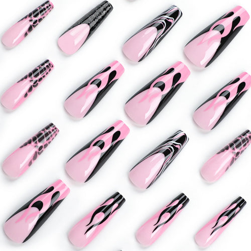 Modern Designed Stiletto Nails - Artistic Style