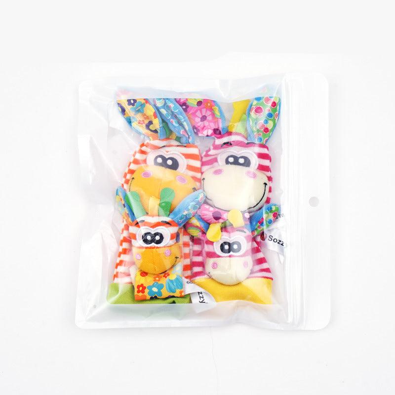Sensory Plush Baby Socks and Bracelet