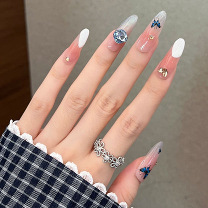 Set of 3D Decorative Press-On Nail Art