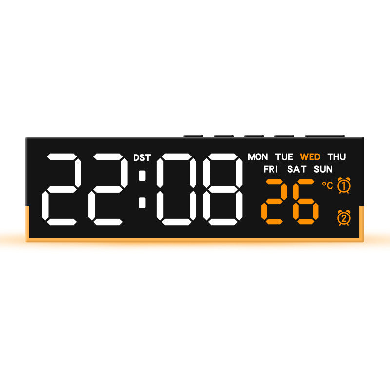 Digital Alarm Clock with Temperature Display