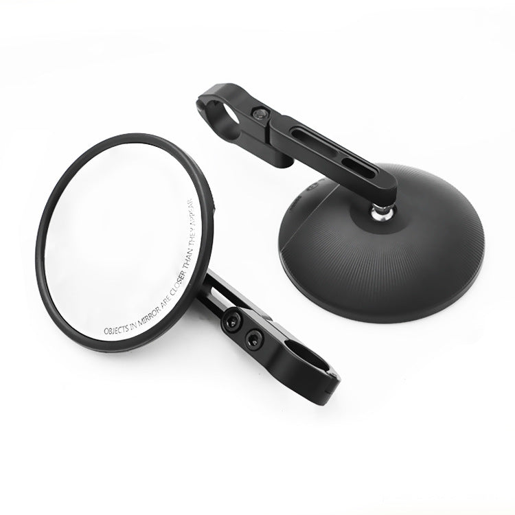 Wide-Angle Adjustable Handlebar Mirror