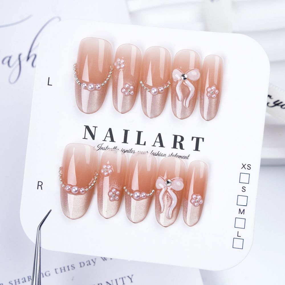 Cute Character Design Press-On Nail Set