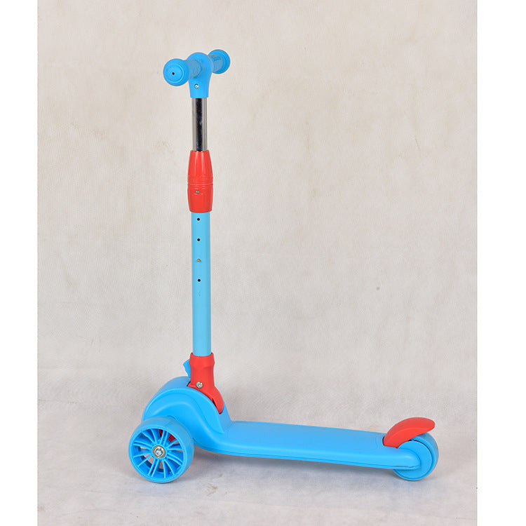 Height Adjustable Ride-On Scooter for Kids