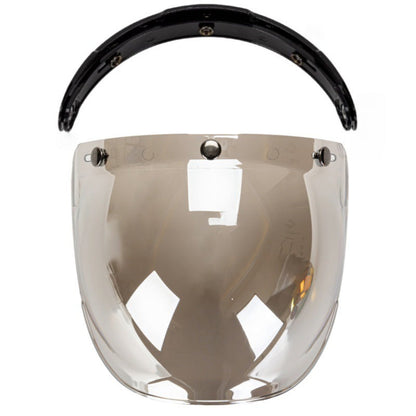 Tinted Adjustable Motorcycle Visor Shield