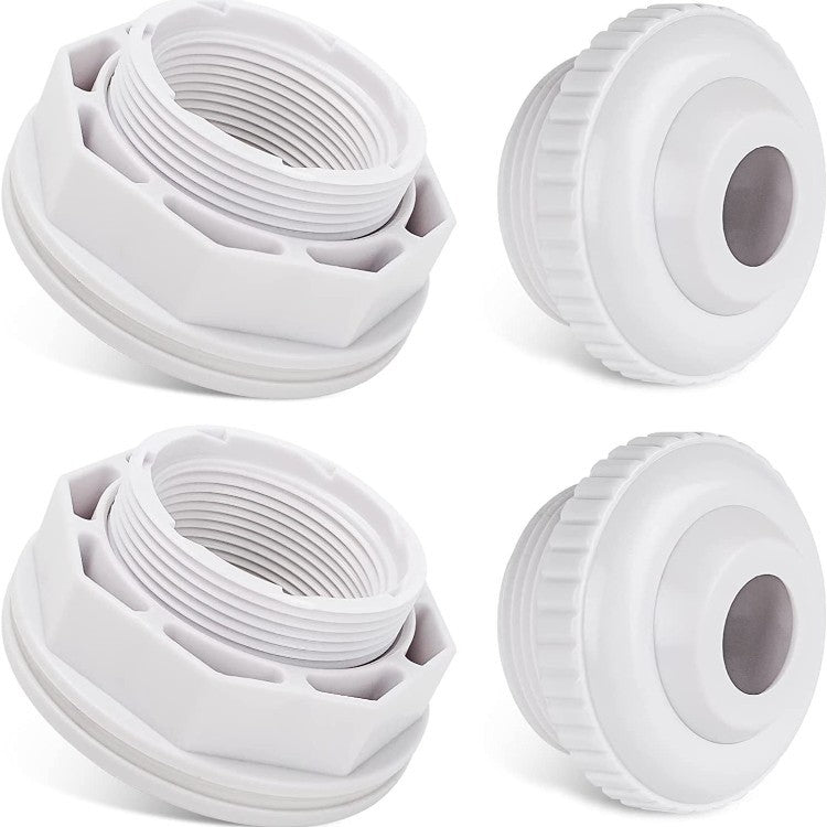 PVC Toilet Pan Connector with Adjustable Threaded Waste Flange Adapter