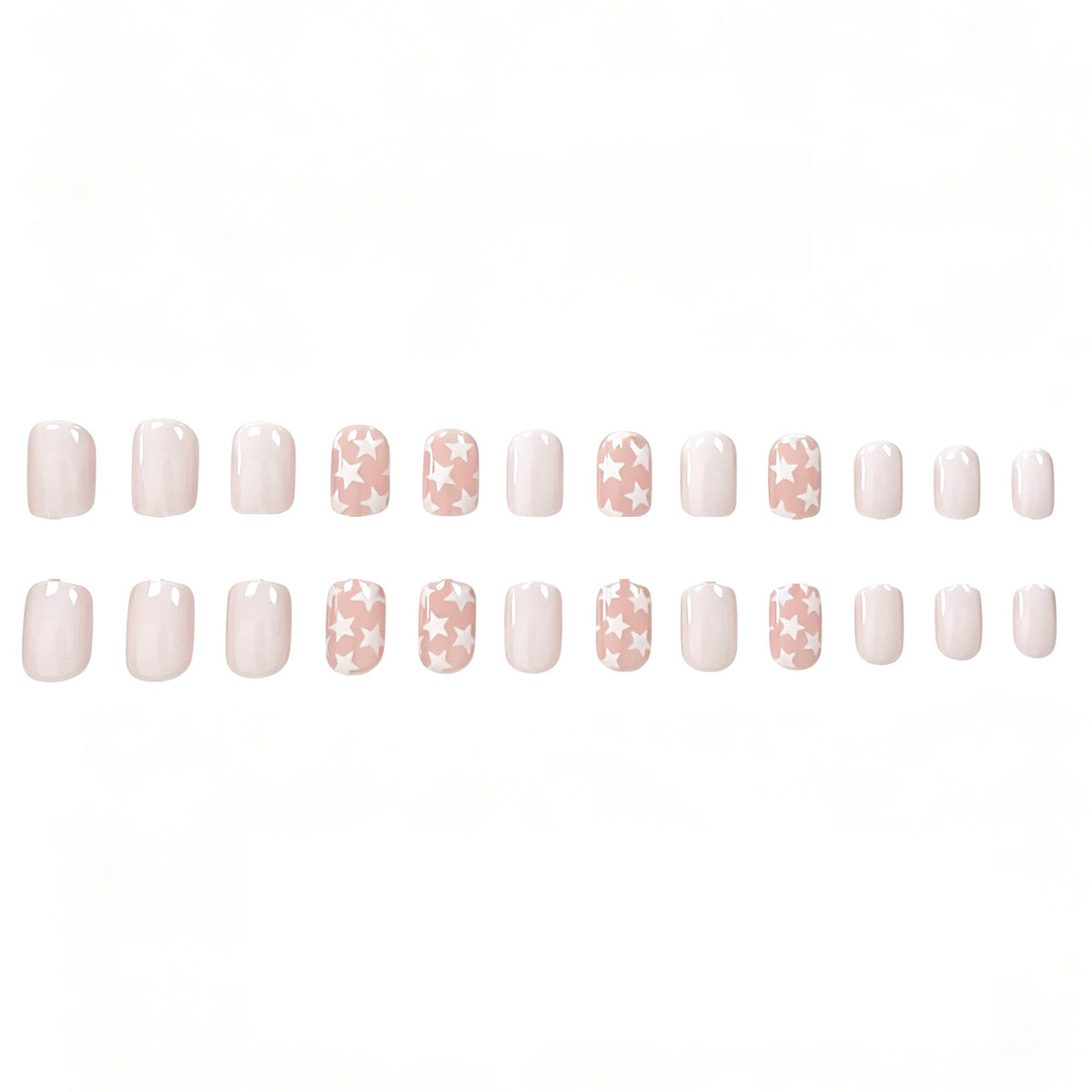Star Pattern Nail Enhancements for Artistic Designs