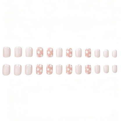 Star Pattern Nail Enhancements for Artistic Designs
