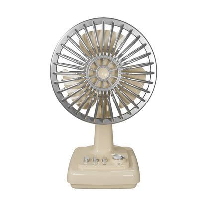 Oscillating Desk Fan with Adjustable Height