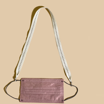 Flexible Eyewear Strap with Adjustable Woven Design