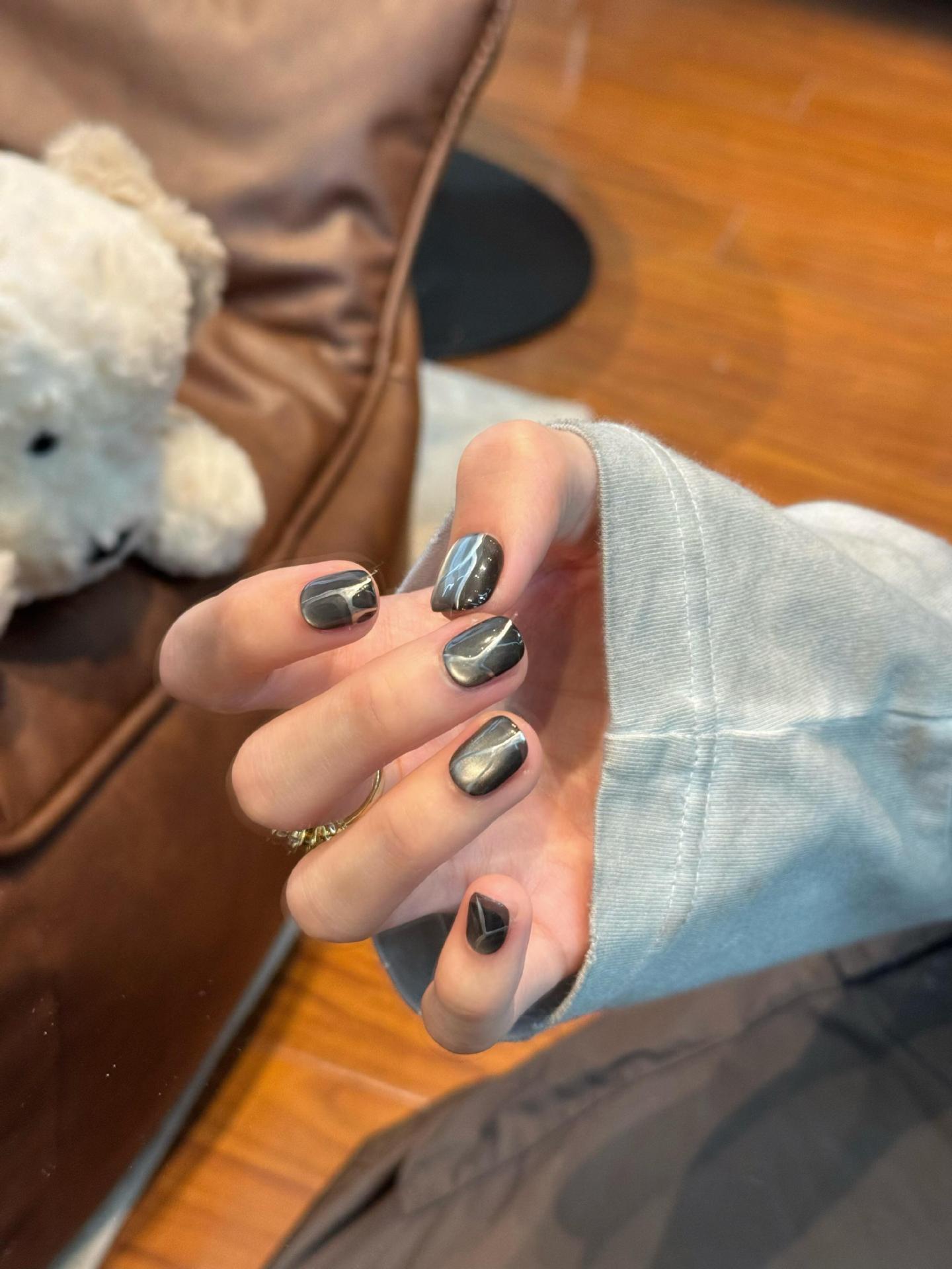 Modern Geometric Design Acrylic Nail Kit