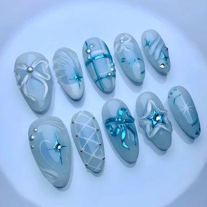 Ocean-Themed Nail Art Kit