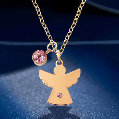 Adjustable Bracelet with Angel Charm