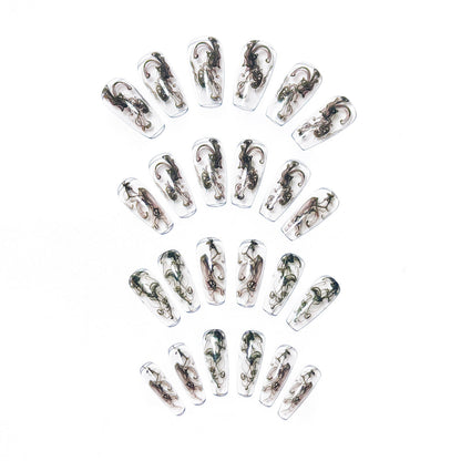 Nail Art with Creative Patterns - Taalita Design