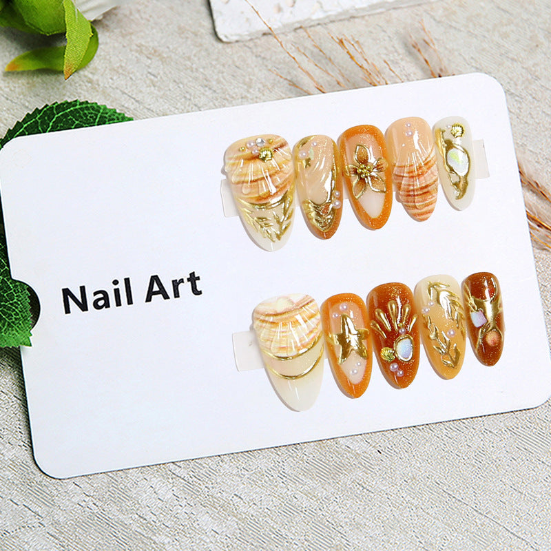 Nail Tips Featuring Maritime Designs