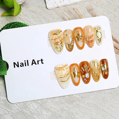 Nail Tips Featuring Maritime Designs