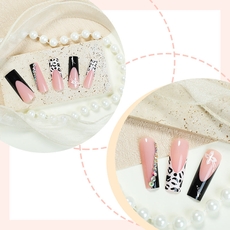 Creative Patterned Press-On Nail Set