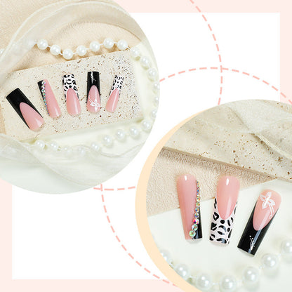 Creative Patterned Press-On Nail Set