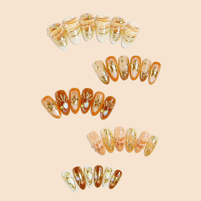 Nail Tips Featuring Maritime Designs