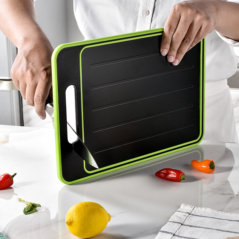 Multi-Functional Cutting Board for Defrosting and Food Preparation
