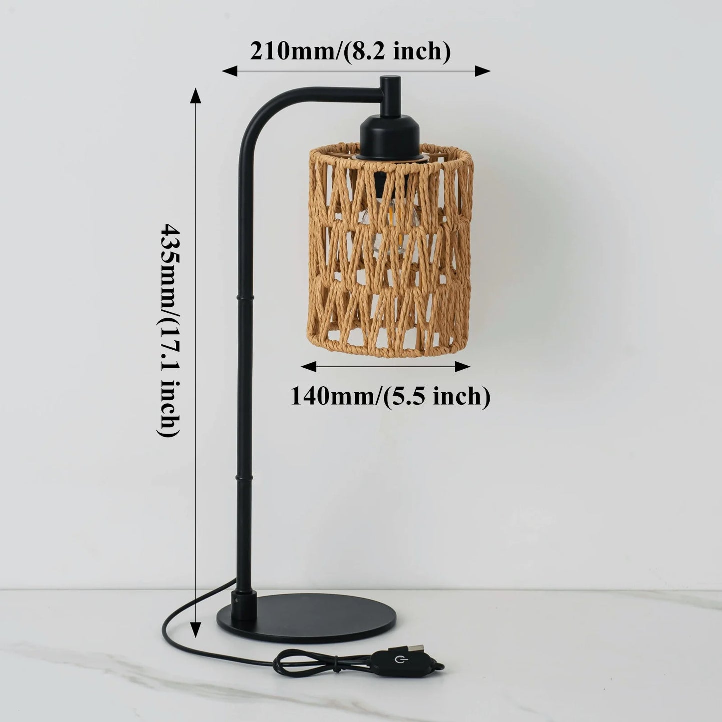 Creative Ambient Lamp for Bedroom Nightstand - Luxury Hotel Style