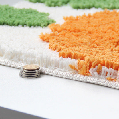 Quick-Drying Bath Rug in Absorbent Material
