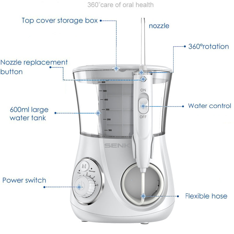 High-Performance Water Flosser for Dental Care