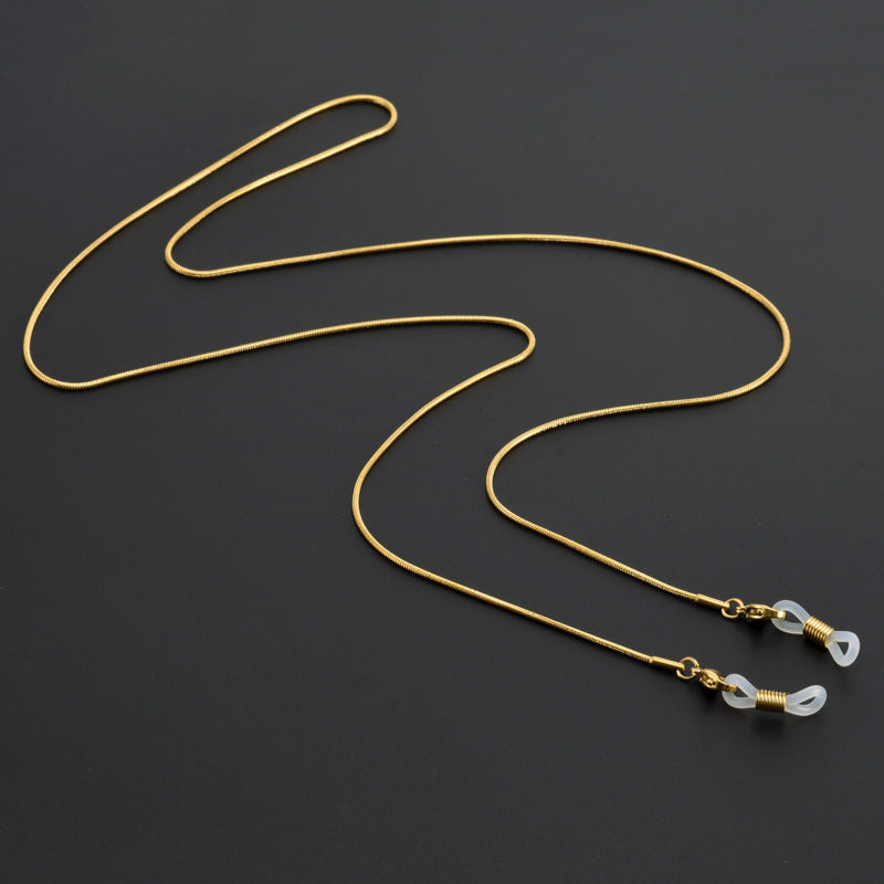 Metal Sunglasses Chain with Adjustable Design
