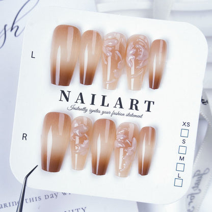 Cute Character Design Press-On Nail Set