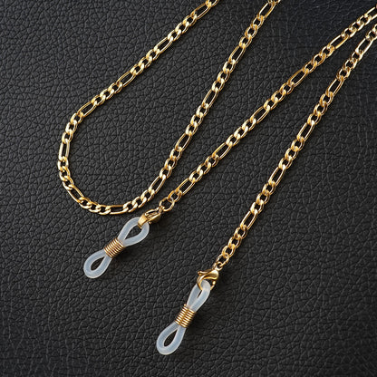 Silver Chain Necklace with Adjustable Length