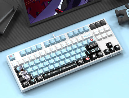 Custom Mechanical Keyboard with 87 Keys