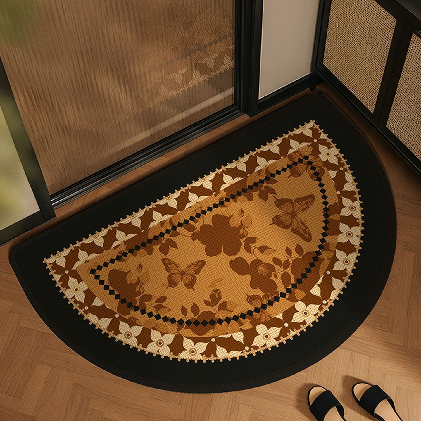 Non-Slip Bathroom Mat – Absorbent Floor Rug