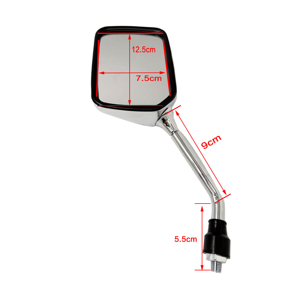 Flexible Rearview Mirror for Motorcycles