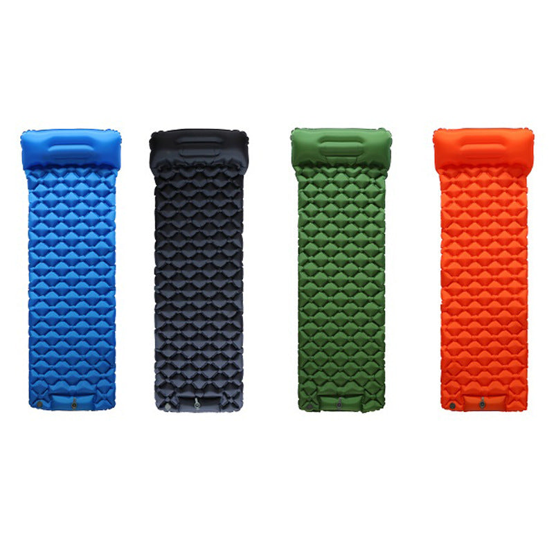 Inflatable Sleeping Pad with Head Support – Lightweight and Cozy
