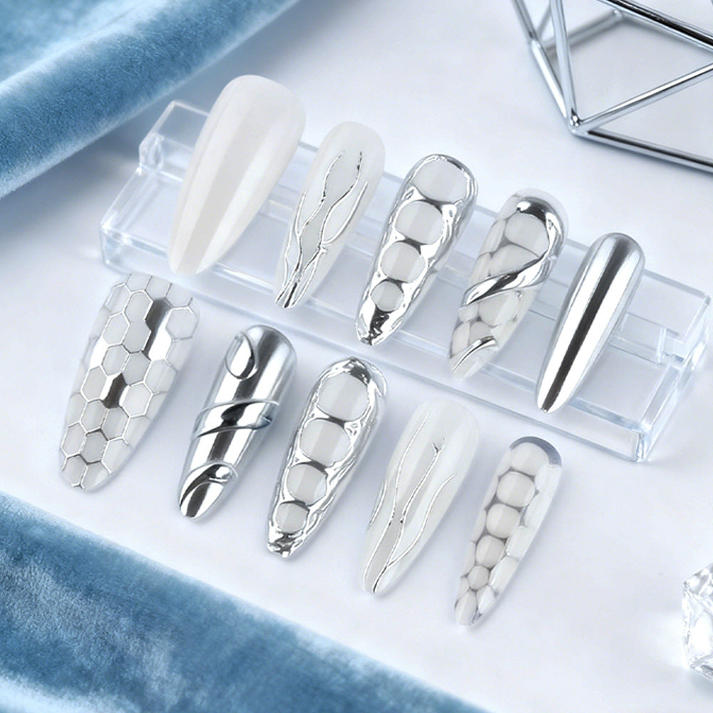 Textured Nail Tips for Artistic Designs
