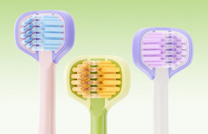 Multi-Function Toothbrush - 3-in-1 Design