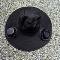 12 cm Extra wide rim Double compartments Uni Black