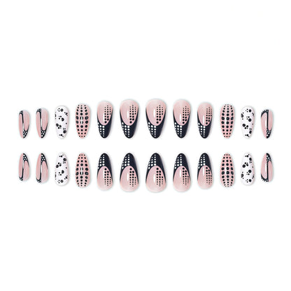 Pointed Nail Art Enhancements - Creative Design