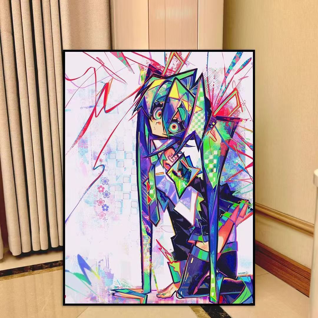 Canvas Wall Art Featuring Anime Inspiration