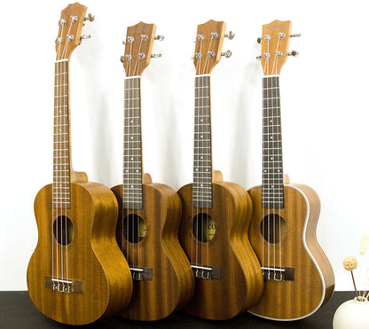 Handcrafted 23-Inch Acoustic Ukulele