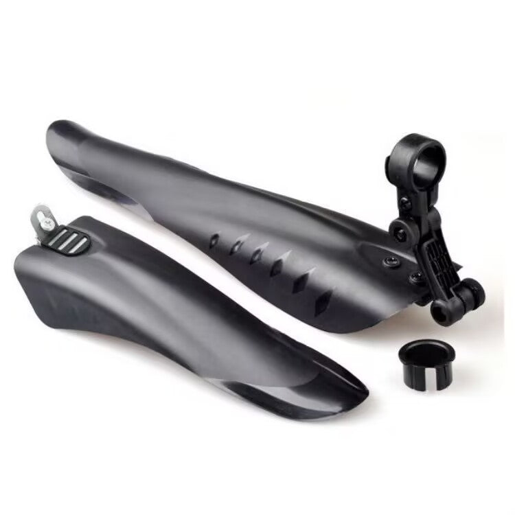 Set of Adjustable Mud Guards for Bicycles