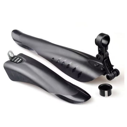 Set of Adjustable Mud Guards for Bicycles
