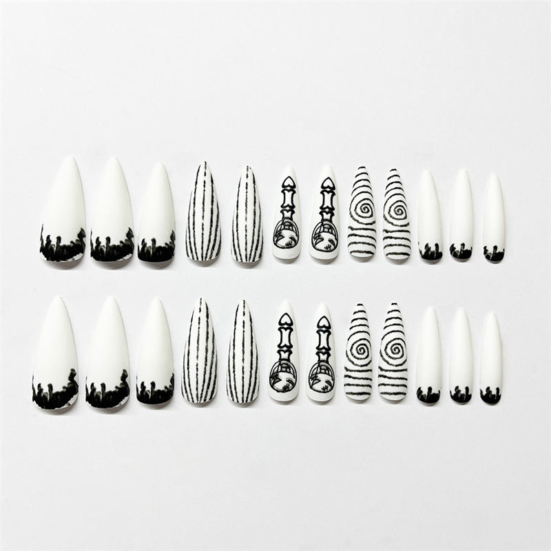 Nail Art Decorations – Press-On Theme Designs