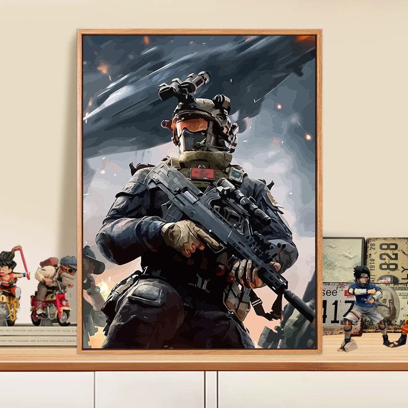 Art Print of Action Hero by Taalita