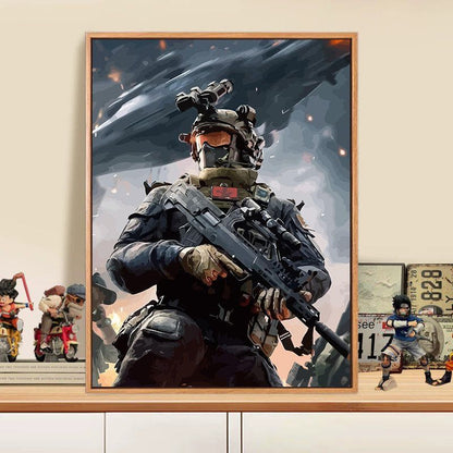 Art Print of Action Hero by Taalita