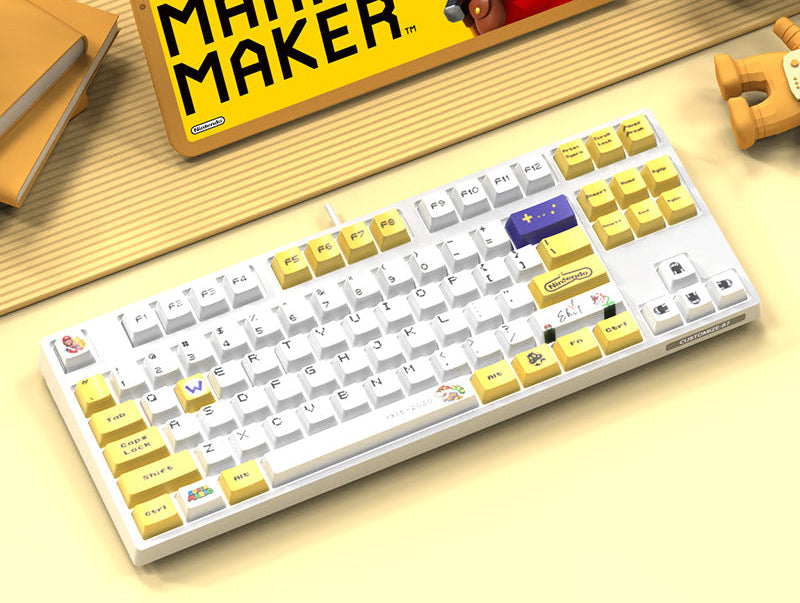 Custom Mechanical Keyboard with 87 Keys