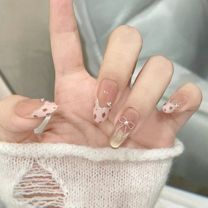 Themed Press-On Nail Art Set - Artistic Design
