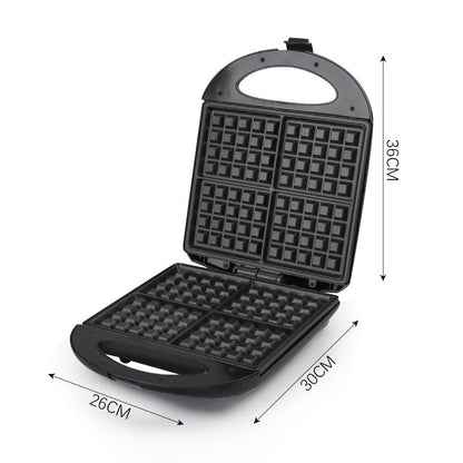Non-Stick Plate Waffle Maker for Perfectly Crispy Waffles