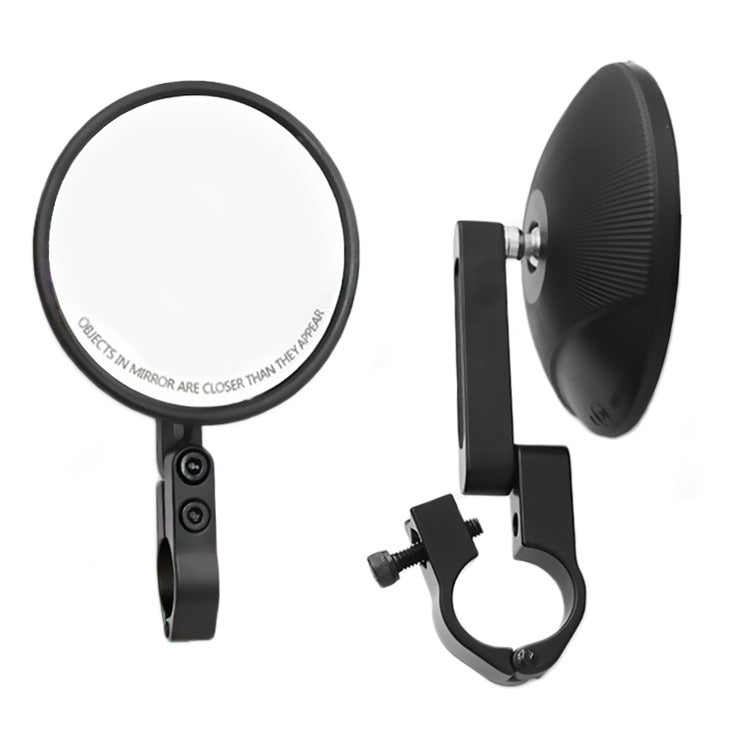 Wide-Angle Adjustable Handlebar Mirror