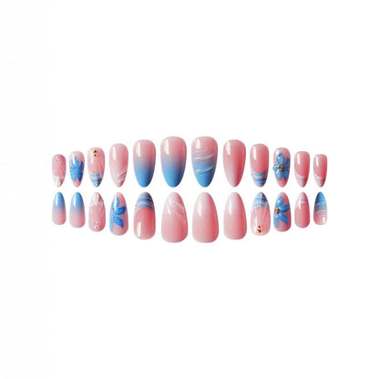 Nail Art Extensions with Ocean Theme - Creative Design